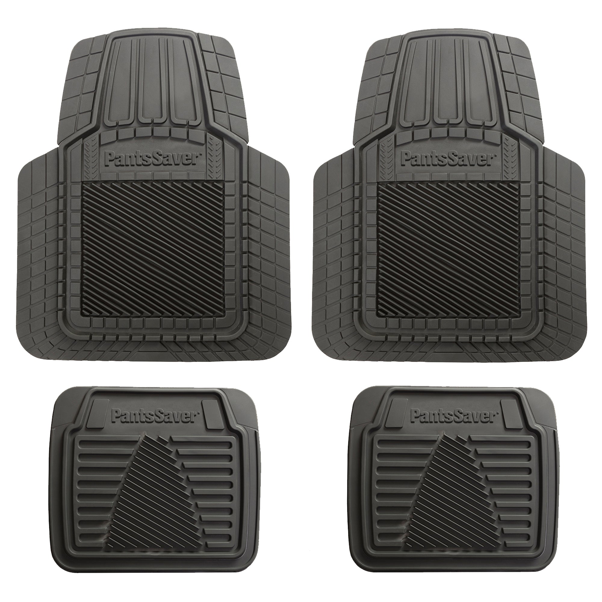PantsSaver universal fit vehicle mats 4 piece set - Black